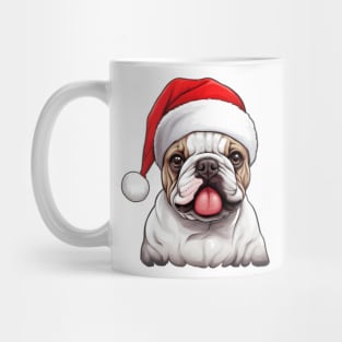 french bulldog christmas Mug